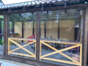 Мягкие окна на балкон